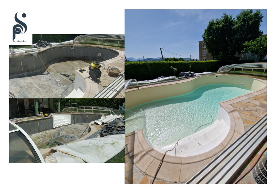 Projet piscine terminé